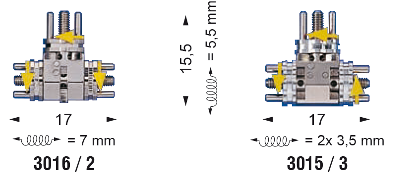 Multiple-Sectors Screws by Bertoni