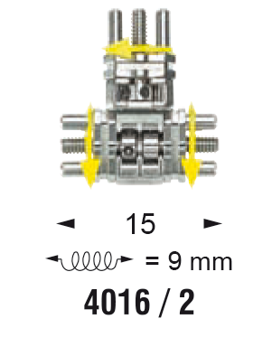 Multiple-Sectors Screws by Bertoni