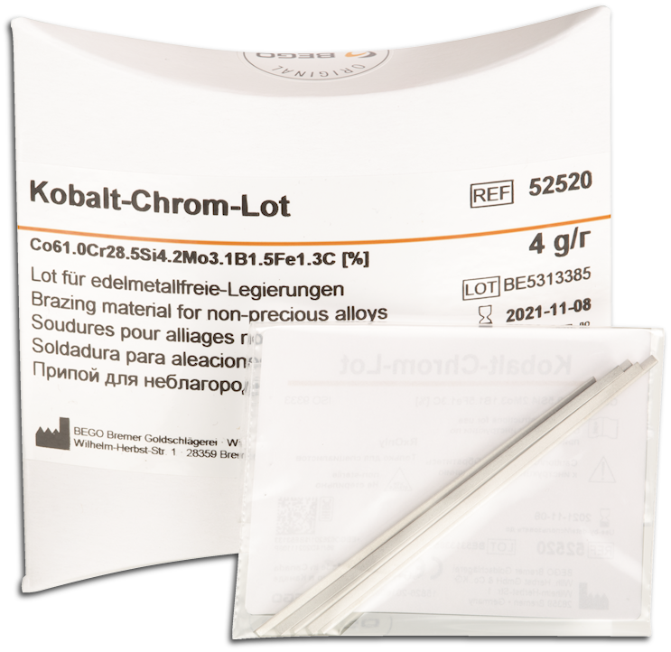 Cobalt-Chrome Solder