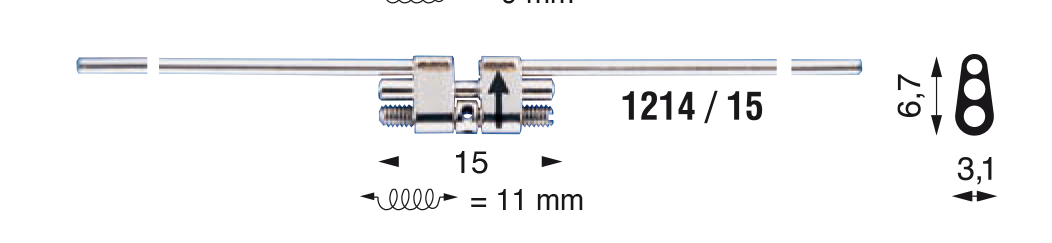 Palatal Suture Expansion Screw