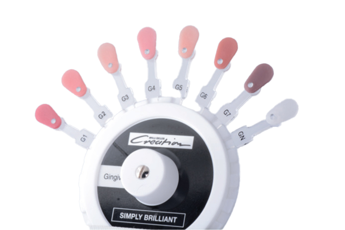 Shade Guide Gingiva G1-G6