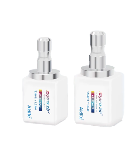 Aidite SuperfectZir Multilayer (SHTM) Pre-Shaded Zirconia Block