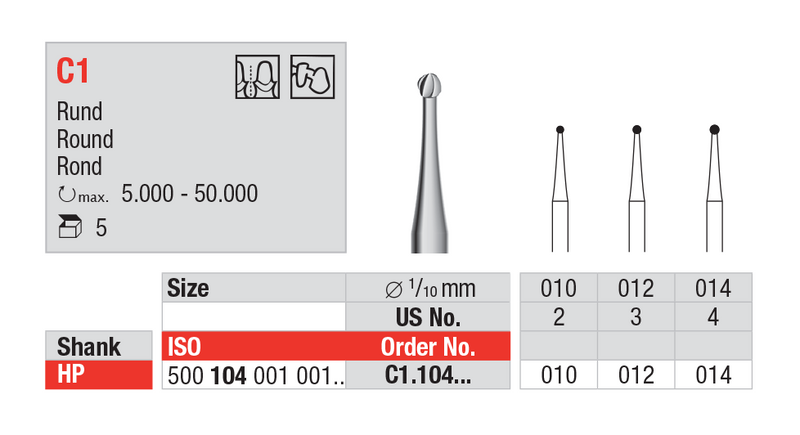 C1 - Round Bur