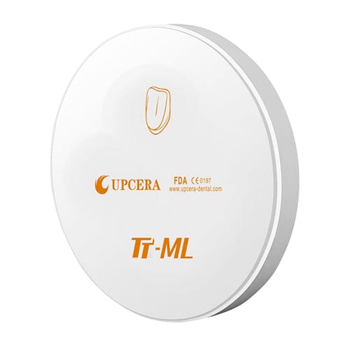 Upcera TT-MT Multilayer Pre-Shaded Zirconia Disc - Amann Girrbach